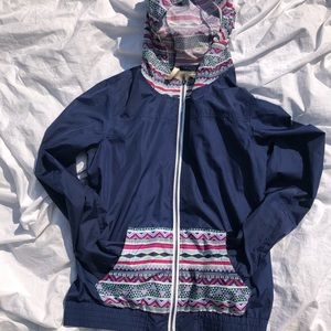 Tribal print hoodie